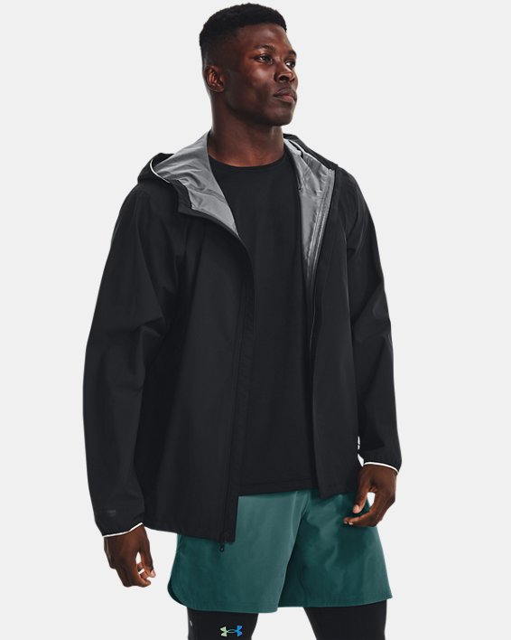 เสื้อแจ็คเก็ต UA Stormproof Cloudstrike Stretch สำหรับผู้ชาย in Black image number 4